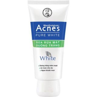 Sữa rửa mặt acnes dưỡng trắng da 100g