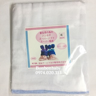Khăn xô tắm xuất Nhật 4 lớp, 6 lớp