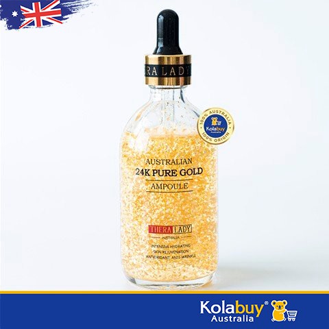 Tinh chất vàng Dưỡng da của Úc Thera Lady 24K Pure Gold Ampoule 100ml
