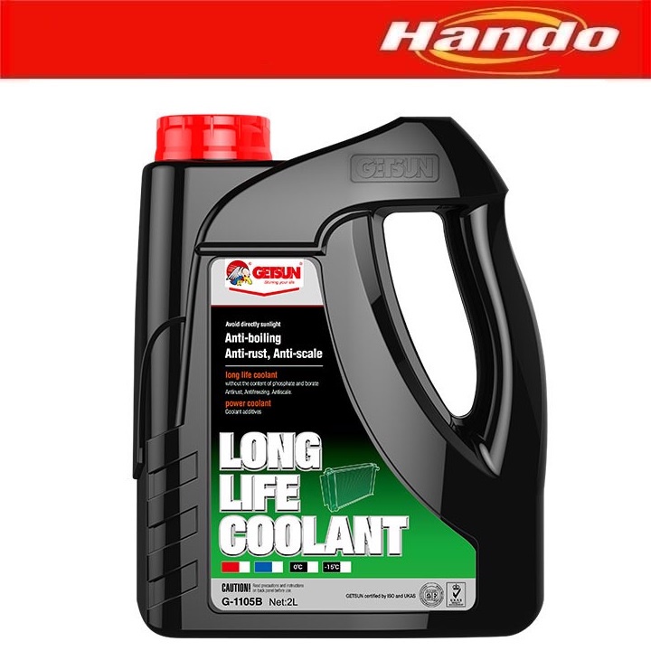 Nước làm mát động cơ xe ô tô Getsun Hando 2L (Long Life Coolant