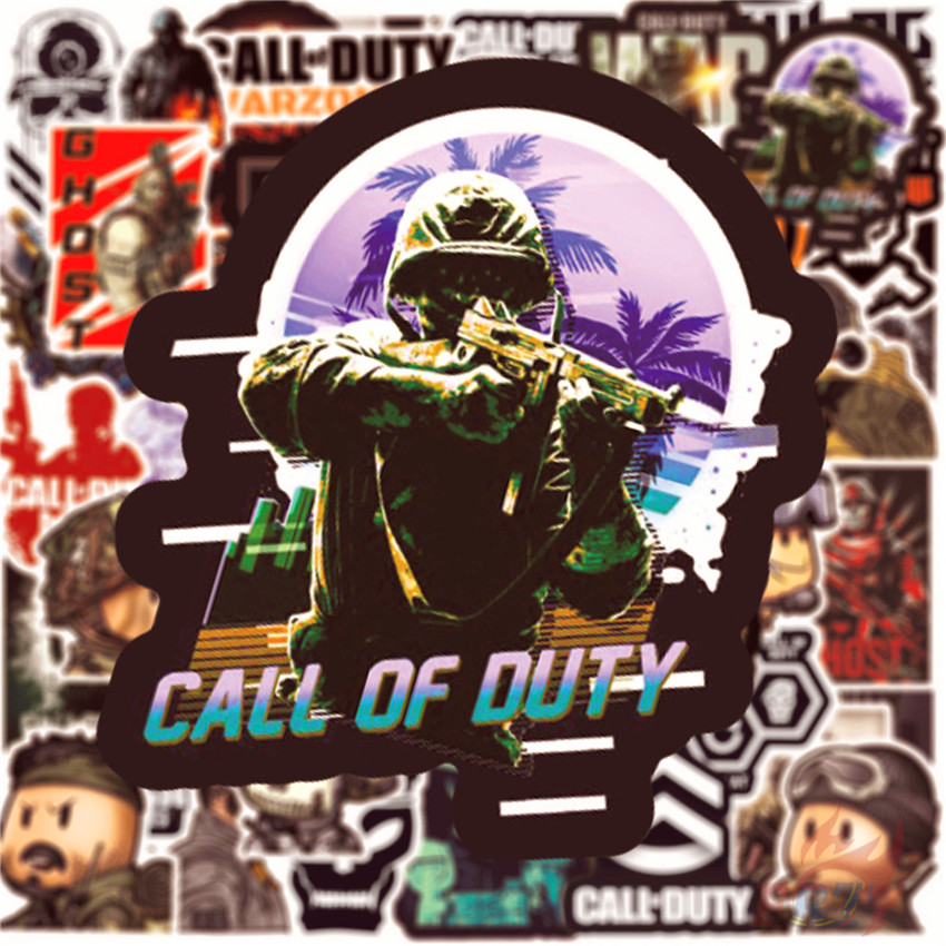 ❉ Call of Duty Series 01 - FPS Games COD Stickers ❉ 50Pcs/Set Fashion DIY Waterproof Doodle Decals Stickers