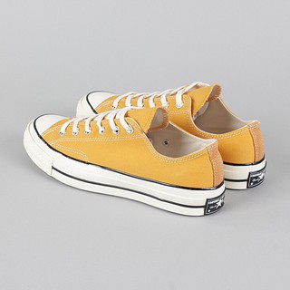 Giày Sneaker CV 1970s Yellow Low Vàng + Black đen Cổ Thấp