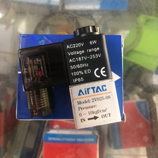 Van điện từ 2 cổng (2V025-08) Airtac
