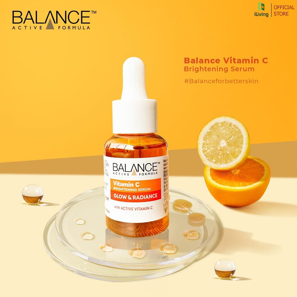 Serum trắng da, mờ thâm Balance Active Formula Vitamin C Brightening 30ml ILIVING-BALSRVTMC30