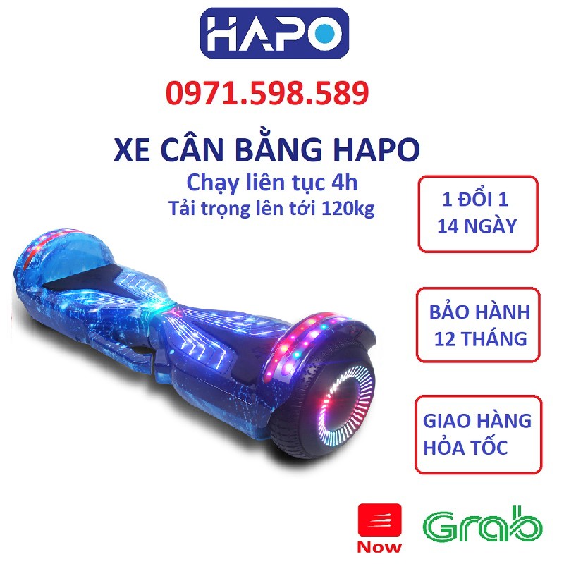 Xe điện cân bằng, hàng chính hãng Hapo dành cho trẻ từ 6 tuổi