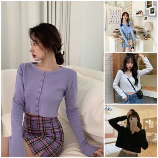 ÁO CROPTOP TAY DÀI YAN