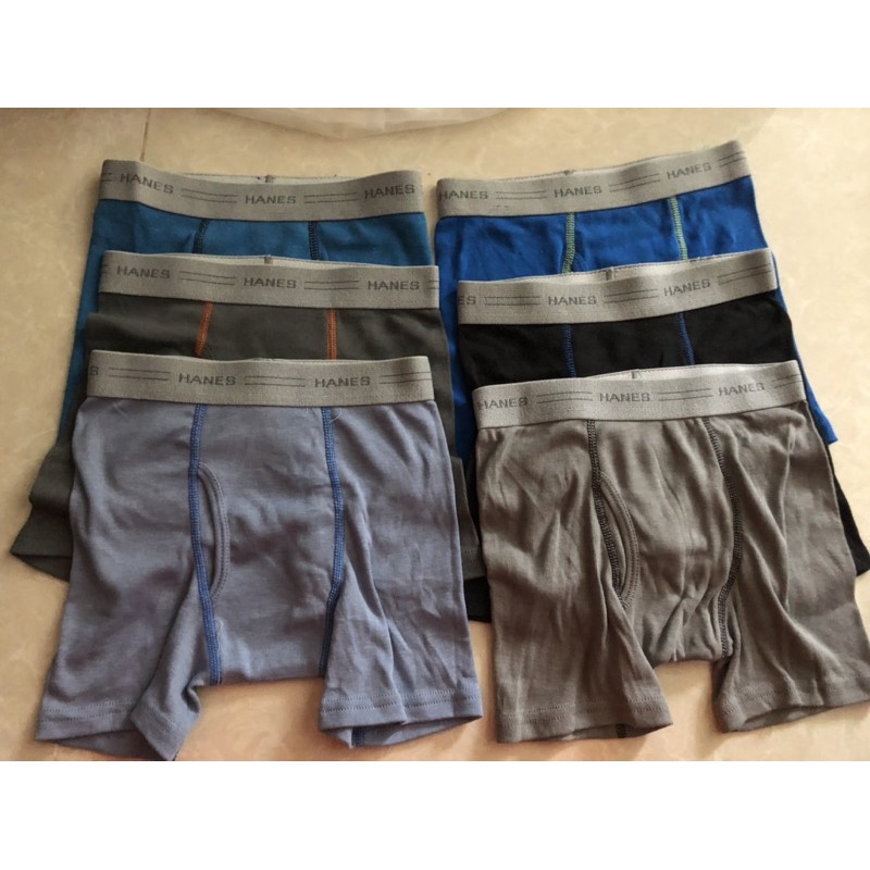 Combo 5 quần boxer bé trai Hanes xuất khẩu