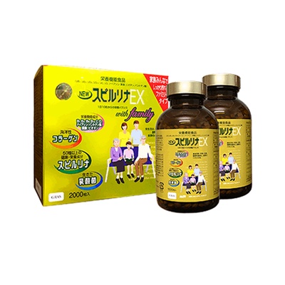 Date 2024 - Tảo Vàng Cao Cấp EX Family 2000 viên Hàng Nhật Nội Địa