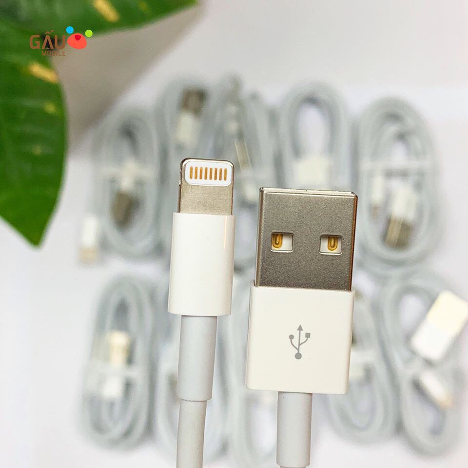 Dây sạc iphone bóc máy, cáp iphone  hàng chuẩn - Hàng chất lượng, đảm bảo không đơ , loạn cảm ứng