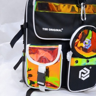 Balo TIBI HOLOGRAM kèm [ Túi Tote + Full tag và giấy thơm ]