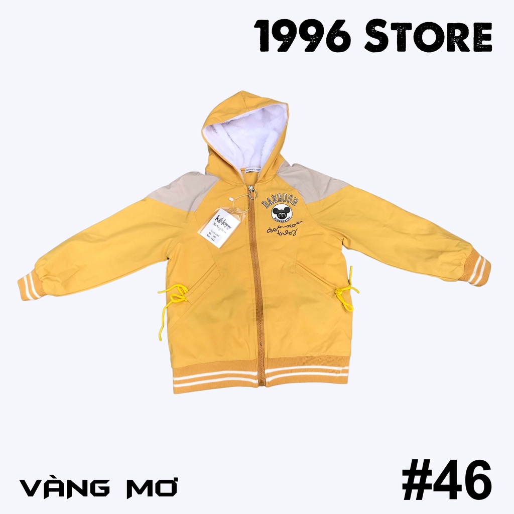 Áo gió cho bé gái lót lông có mũ cao cấp 5-12 tuổi 17-30kg | BigBuy360 - bigbuy360.vn