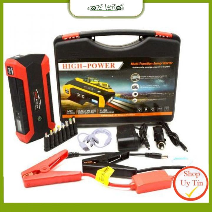Bộ Kích Bình Đề Nổ Cứu Hộ Ô Tô Xe Hơi Khẩn Cấp Đa Năng Cao Cấp ,giúp kích ắc quy khởi động ô tô khi để lâu