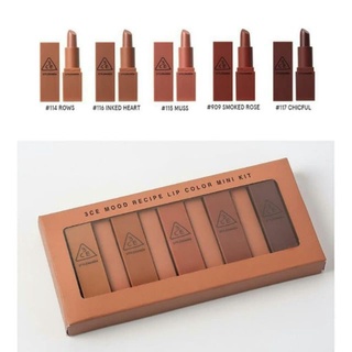 Set son 3ce mood recipe lip color mini kit