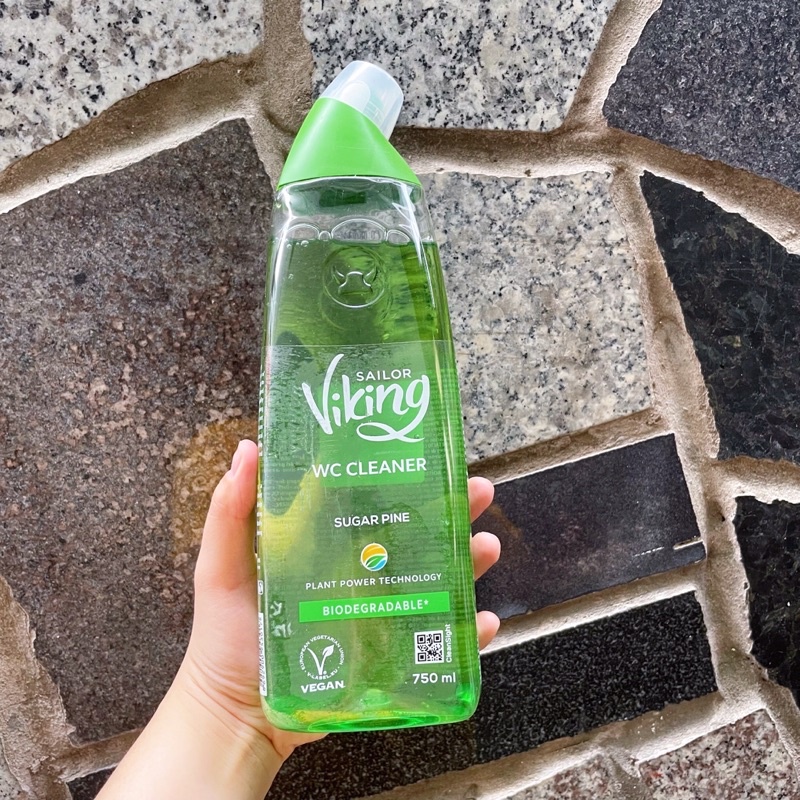 Nước tẩy bồn cầu VIKING 750ML nhập khẩu từ Thổ Nhĩ Kì mạnh hơn cả VIM sạch sẽ trong vài giây