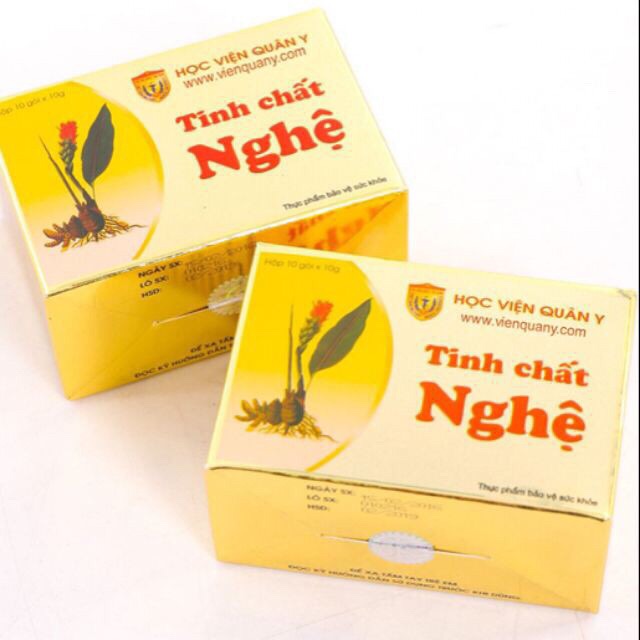 [Chính hãng] Tinh chất nghệ của Học viện Quân Y  hỗ trợ đau dạ dày tá tràng đẹp da chống nám phục hồi sức khỏe