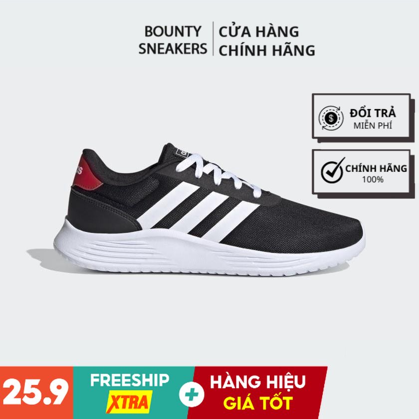Giày Lite Racer 2.0 "Core Black/Scarlet" FW1722 - Hàng Chính Hãng - Bounty Sneakers