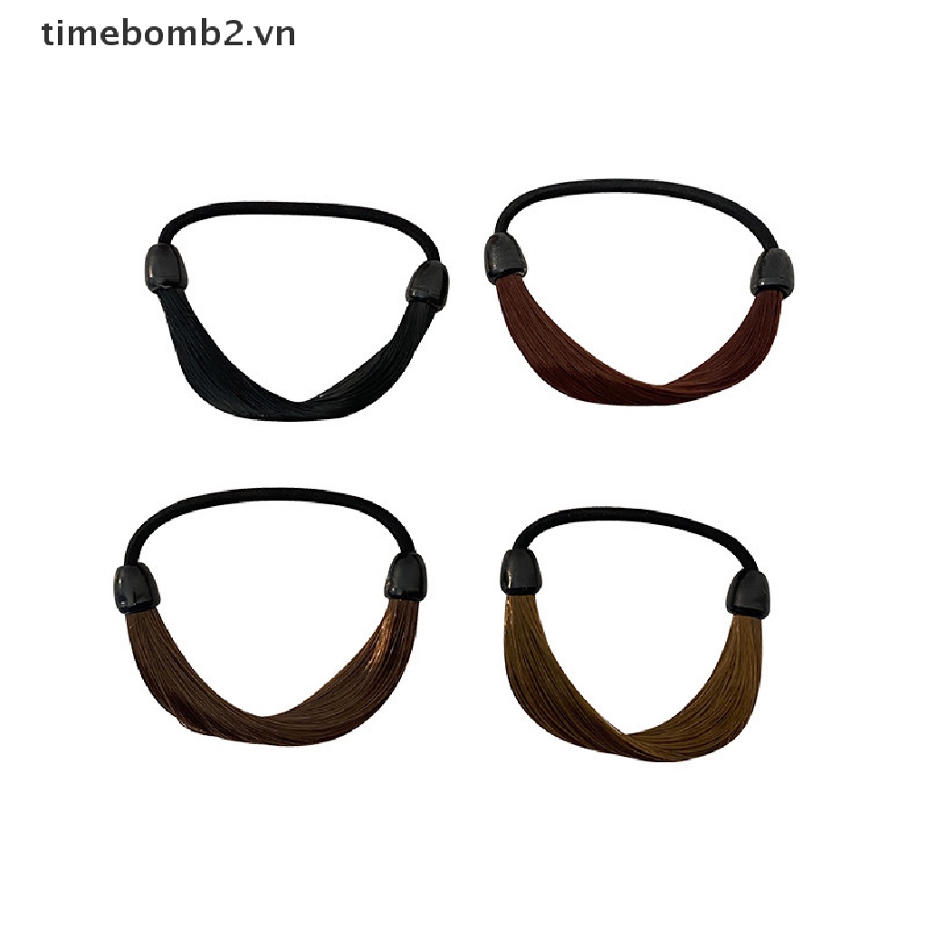 Dây Buộc Tóc Giả Co Giãn Thời Trang Cho Nữ
