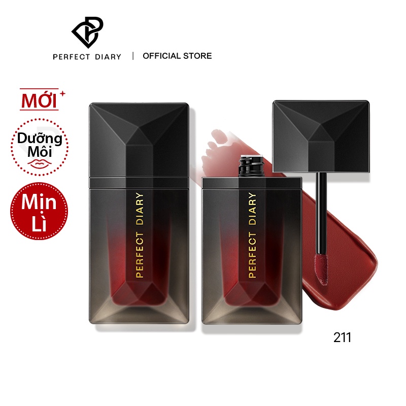 Son bóng Perfect Diary nhiều màu sắc tùy chọn 4g