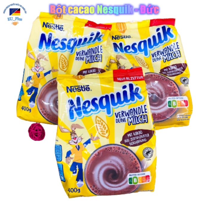 Bột caocao Nesquik 400g - Đức - cho trẻ từ 3 tuổi trở lên, người lớn thumbnail