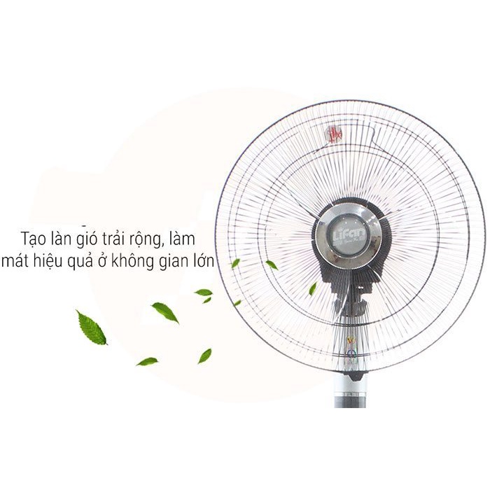Quạt Đứng Có Điều Khiển Lifan Đ-16RCO ( 50W), có remote, sải cánh 40cm