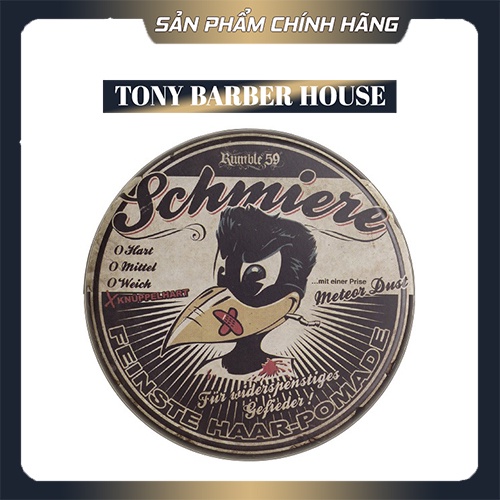 Pomade tạo kiểu tóc Schmiere Rock Hard Pomade 140ml