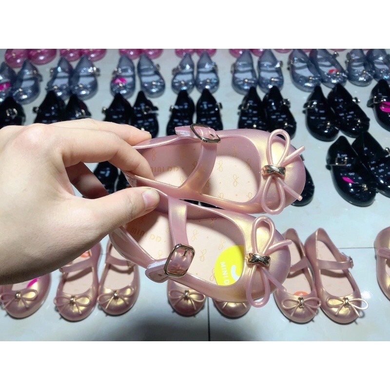 XẢ HÀNG Giày búp bê nhựa thơm Melissa siêu xinh cho bé chuẩn hãng MND