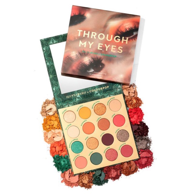 Bảng Màu Mắt Colourpop Through My Eyes