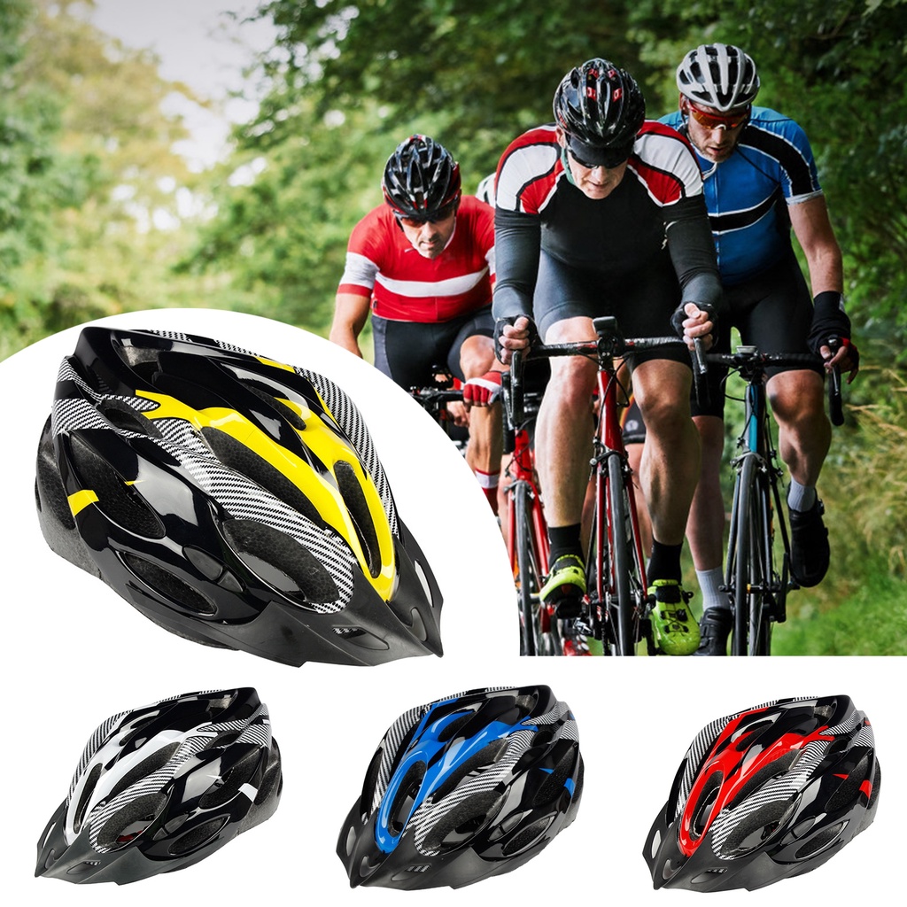Mũ Bảo Xe Đạp Núi Bằng Carbon Chống Sốc Chỉnh Được Thời Trang