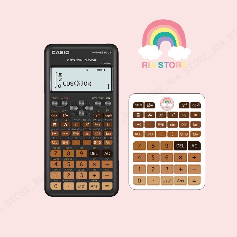 Sticker dán máy tính casio 570-2nd