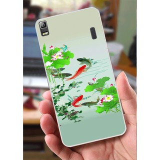 Ốp lưng lenovo a7000 / a7000 plus - cá ao sen