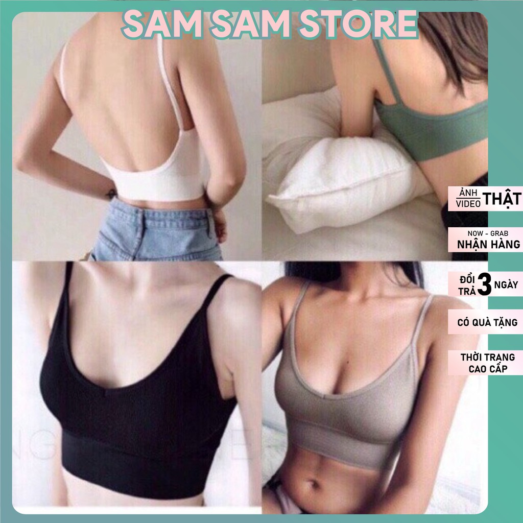 Áo Ngực Scoptop Nữ. Áo Lót Bra cotton Lưng chữ U mút mỏng Hàng Bán shop | BigBuy360 - bigbuy360.vn