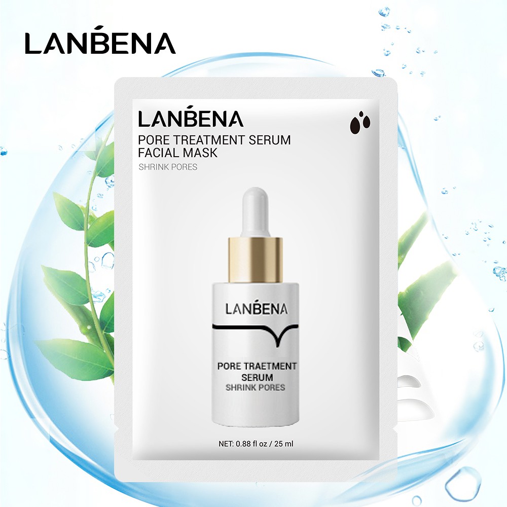 Mặt Nạ Serum Lanbena Kiềm Dầu Dưỡng Ẩm Xóa Mờ Nếp Nhăn
