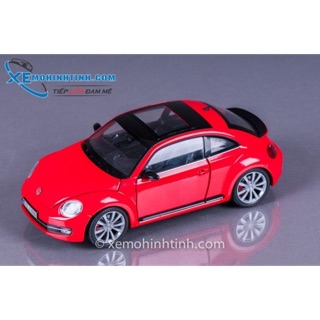 Xe mô hình volkswagen beetle 2013 1:24 welly