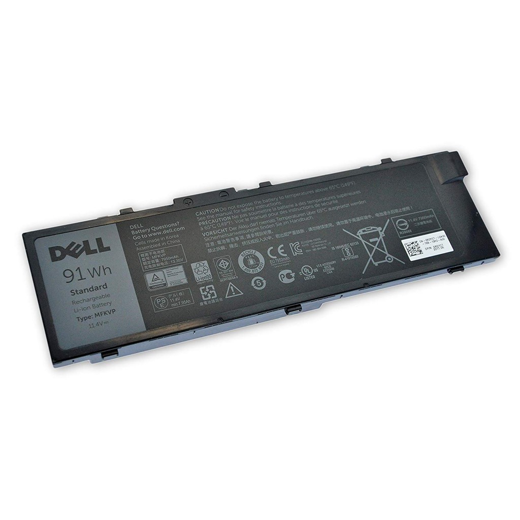 Pin Laptop Dell Precision 15 7510 17 7710 M7710 Mã Pin MFKVP – Loại 91WH (ZIN) – 9 CELL Mới 100% Bảo Hành Toàn Quốc