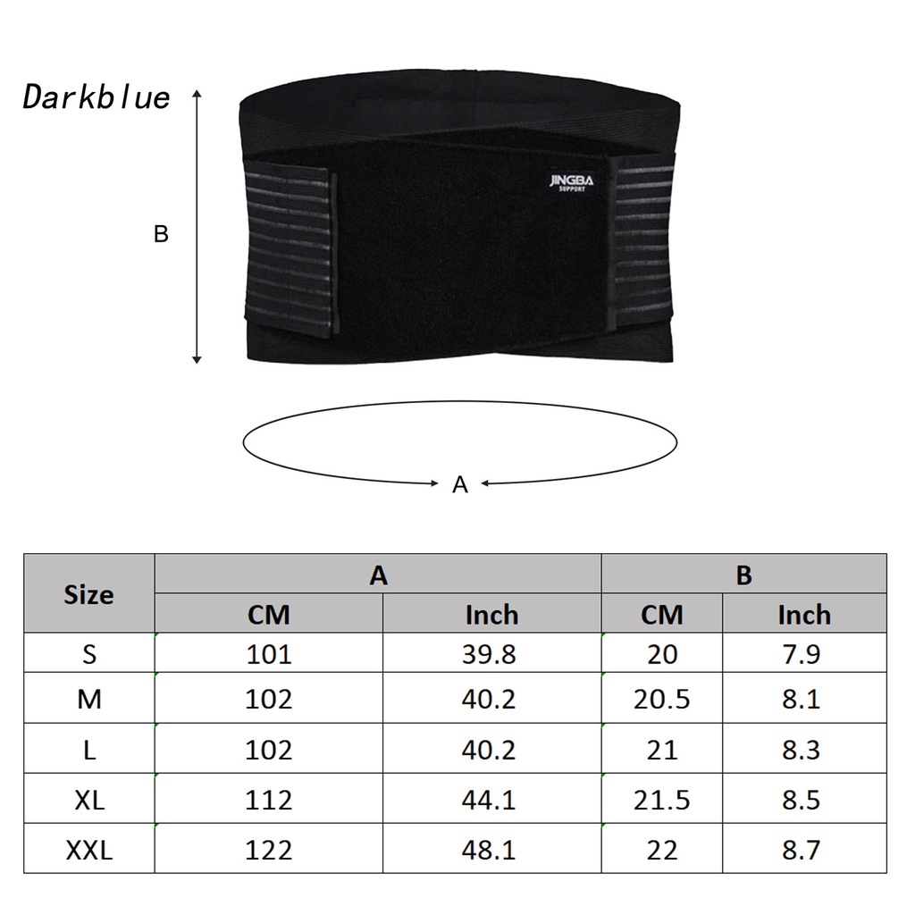 Đai Nịt Bụng Định Hình Eo Màu Đen Có Thể Điều Chỉnh Dành Cho Nam | BigBuy360 - bigbuy360.vn