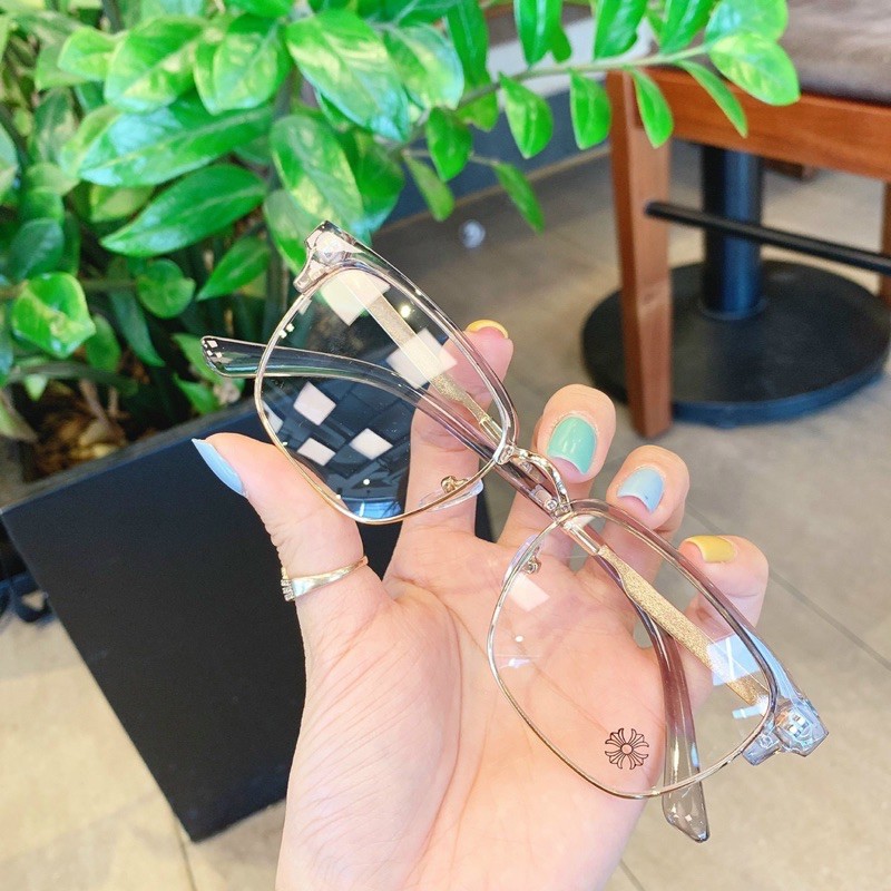 Kính gọng CHROME HEART mắt vuông thời trang | BigBuy360 - bigbuy360.vn