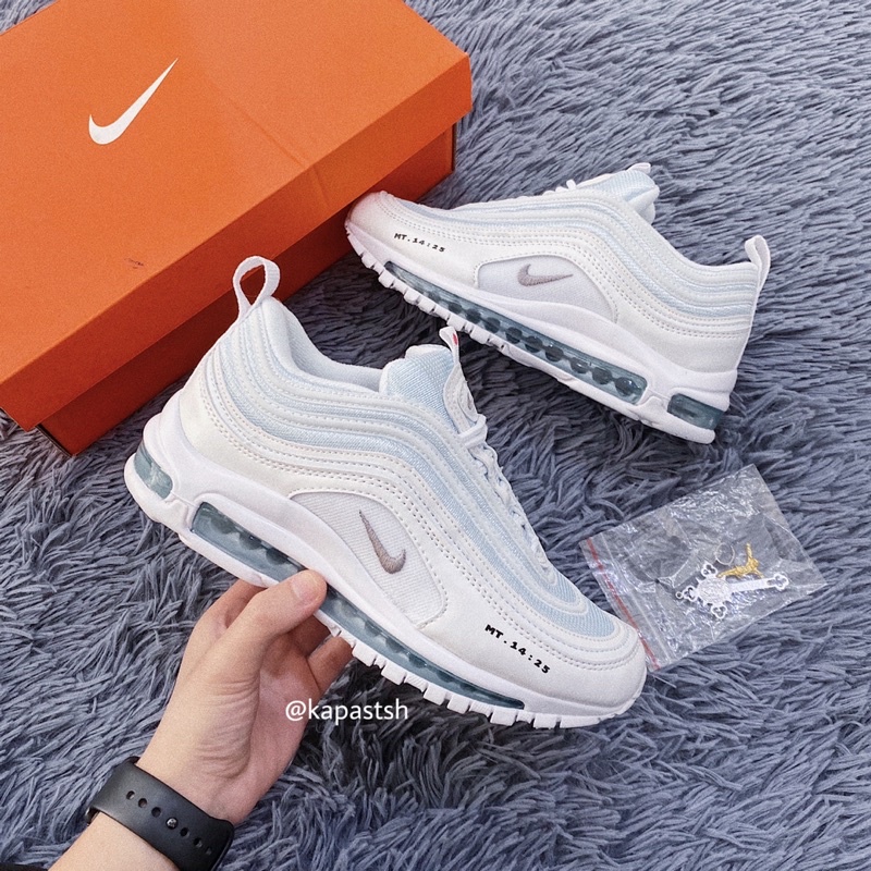 Giày AM97 trắng, Giày Sneaker Air Max 97 (Fullbox)