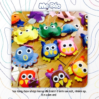 Vải dạ nỉ màu cứng - Felt (Handmade - Khổ 45x45cm)