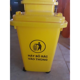 Thùng rác nhựa công cộng 100L