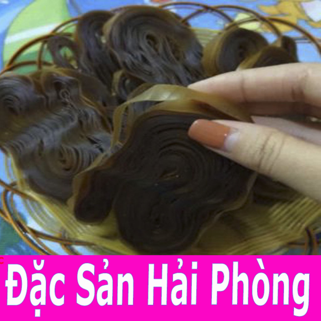 Bánh Đa Cua Hải Phòng -Mỳ Gạo Dặc Sản Hải Phòng Túi 500g- 1kg