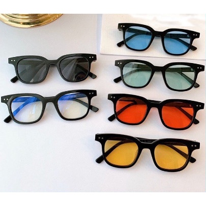 Kính mát nam nữ gọng vuông nhiều màu thời trang chống tia UV đẹp giá rẻ HANASO 219