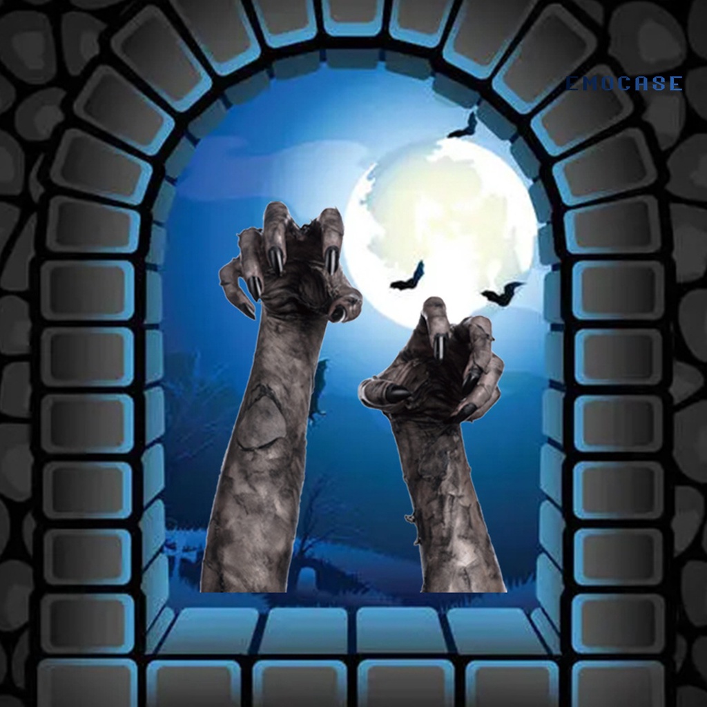 Miếng Dán Tường Bằng PVC Chống Thấm Nước Hình Bàn Tay