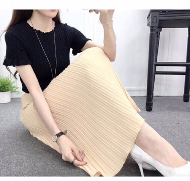 Hot Chân váy xếp ly thời trang BQ | WebRaoVat - webraovat.net.vn