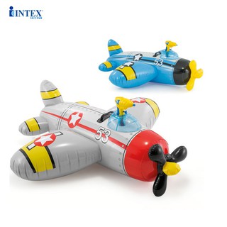 Phao bơi máy bay kèm súng phun nước intex 57537