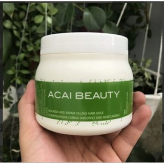 Hấp dầu phục hồi tóc hư tổn cao cấp Acai Berry
