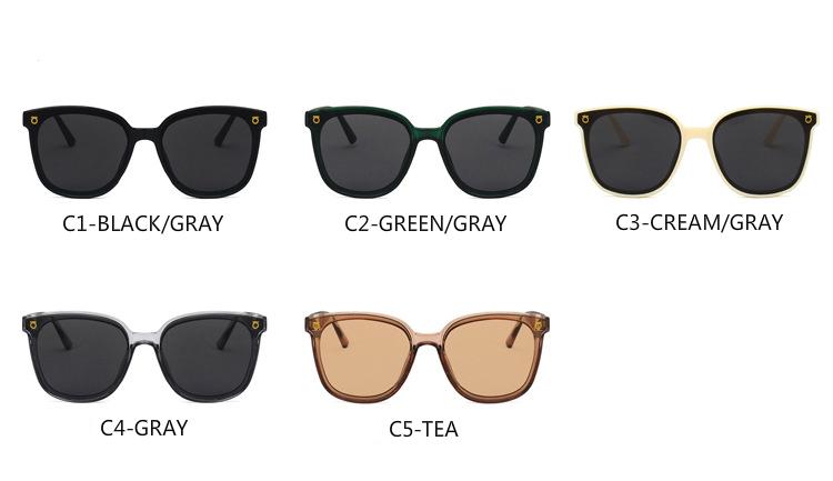 Kính Mát Gọng Vuông Phong Cách Retro 2020