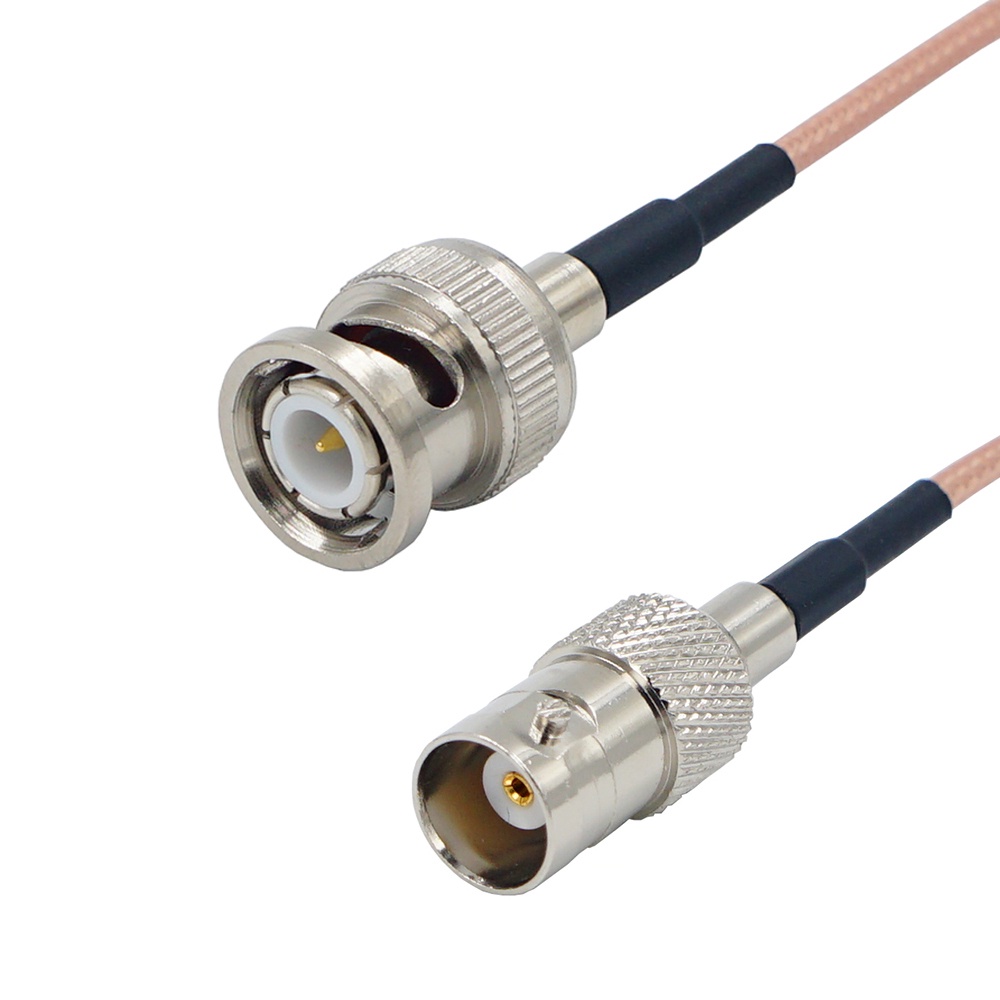 Cáp Chuyển Đổi BNC Cái Sang BNC Đầu Đực HD-SDI RG316 RF 50 Ohm BNC