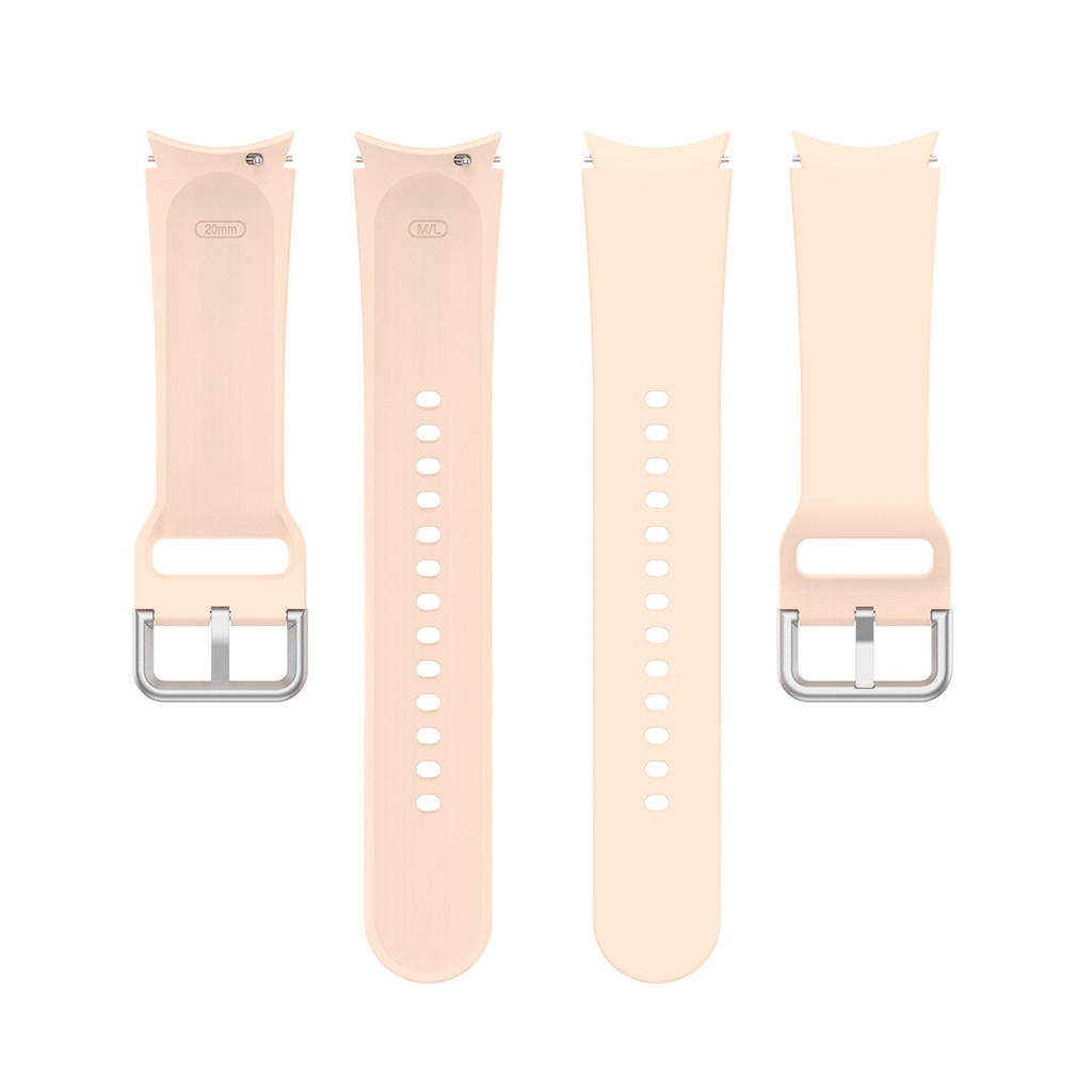 Dây Đeo Thay Thế Chất Liệu Silicon Màu Trơn Cho Samsung Galaxy Watch 5 5Pro
