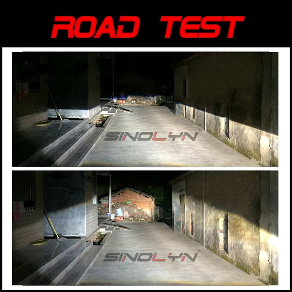 Đèn Pha 2.5 '' Led Hid Bixenon Hình Tổ Ong Màu Xanh Dương Cho Xe Mô Tô H1 H4 H7