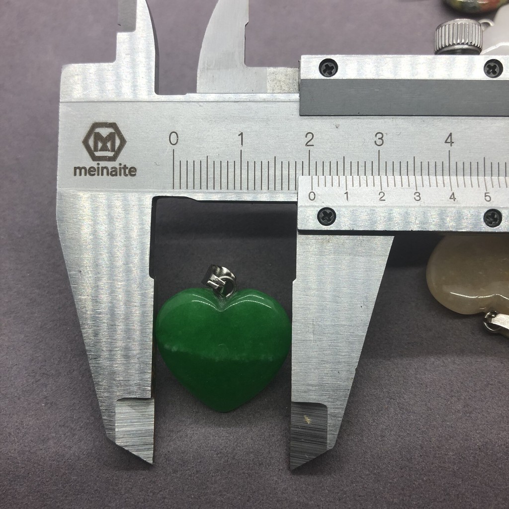Mặt Dây Chuyền Đá Mã Não Trắng Tự Nhiên 0.6 * 2cm